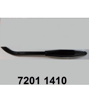 silencieux d'échappement 1,50m coudé