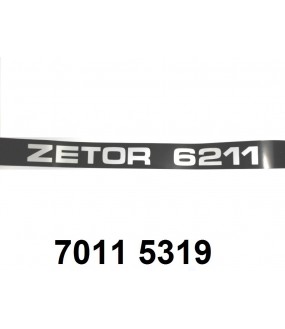 autocollant ZETOR 6211 droit