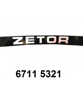 autocollant "ZETOR"