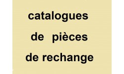 catalogues de pièces 