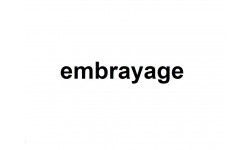 embrayage