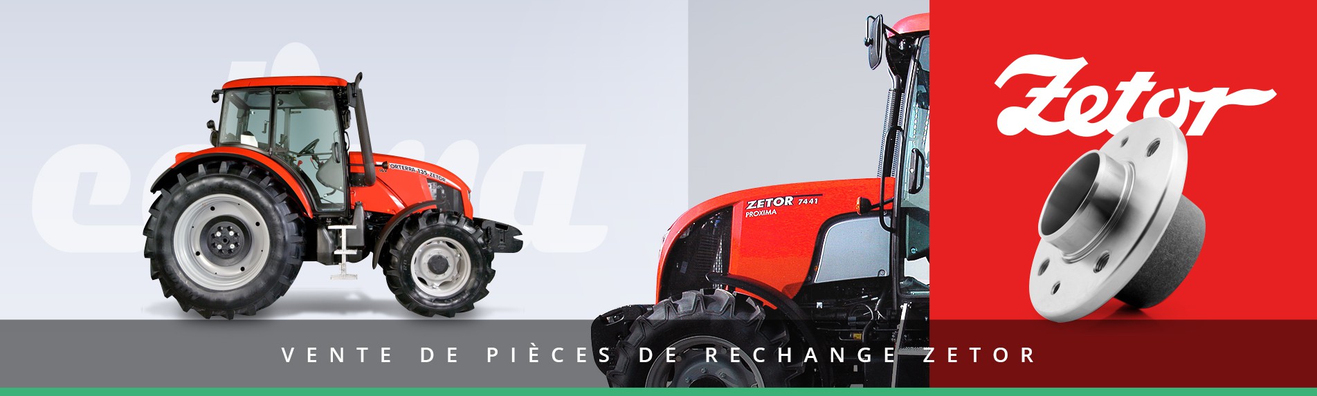 Vente de pièces détachée Zetor