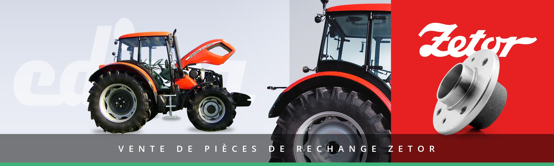 Vente de pièces détachée Zetor