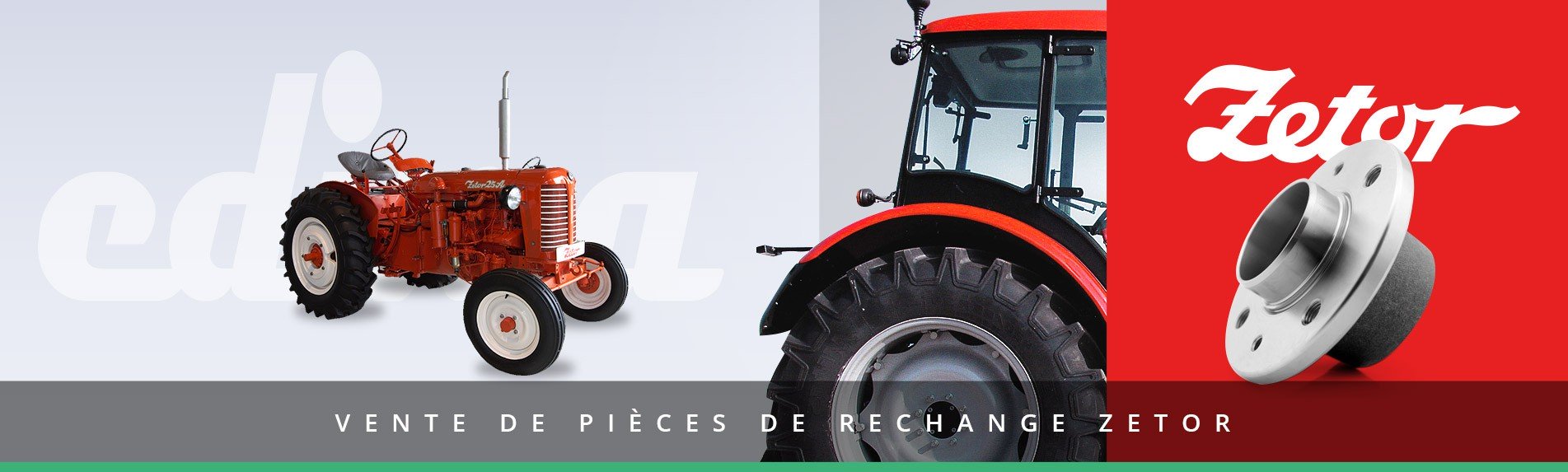 Vente de pièces détachée Zetor